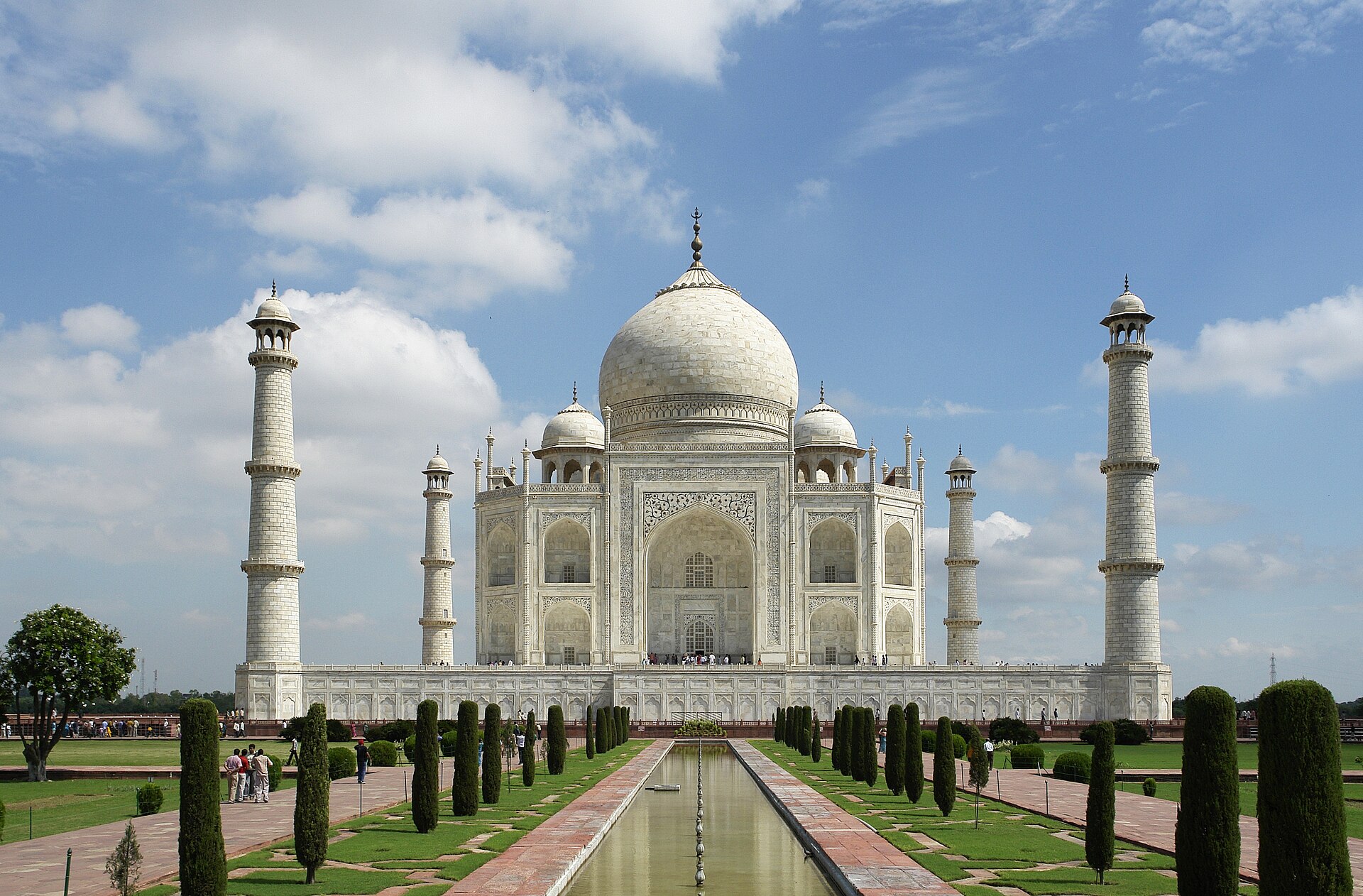 Taj Mahal Agra India - historic monument tour travel